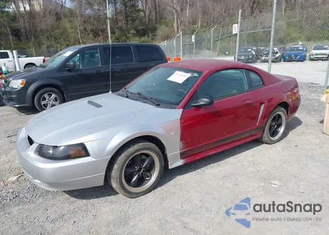 2002 Ford Mustang z USA, uszkodzony, nr VIN 1FAFP40422F220679